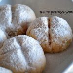 Pudra Şekerli Susamlı Kurabiye