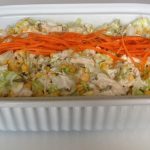 Tavuklu Etimekli Salata