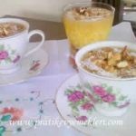 Pudingli ve Portakallı Muhallebi