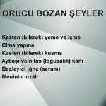 İftarda Ne yenir?